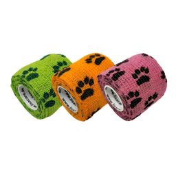 LisaCare Selbstklebende Tierbandage - Pfotenverband - 5cmx4,5m