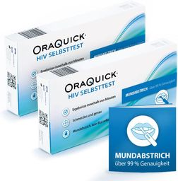 OraQuick HIV Selbsttest durch Mundabstrich