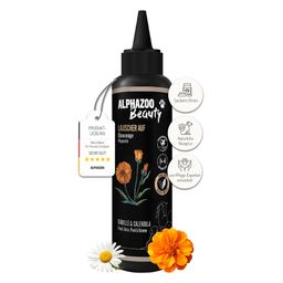 ALPHAZOO Lauscher-Auf Ohrenreiniger 200ml I Hunde & Katzen I Sanfter Ohrreiniger von Schmutz, Dreck