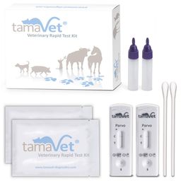 tamaVet Parvovirus Schnelltest für Hunde und Katzen