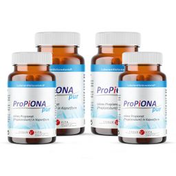 Propionsäure 500mg | Natrium Propionat | 180 Kapseln - 4er Sparpaket | ProPiONA Pur