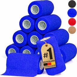 HUND IST KÖNIG® Verband selbstklebend, Fixierbinde 12x4,7m Selbstklebende Bandage für Mensch & Tier