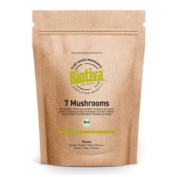 Biotiva 7 Mushrooms Pulver Bio