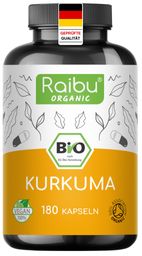 BIO Kurkuma Kapseln hochdosiert - RAIBU