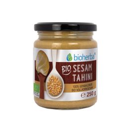 Bioherba Bio Sesam Tahini 100% gemahlener Bio Vollkornsesam