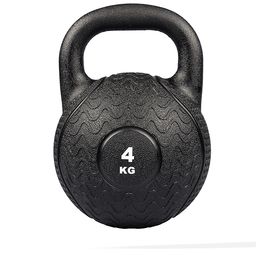 Matchu Sports - Kettlebell - Kugelhantel - Gummi - 4 kg