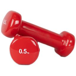 Matchu Sports - Vinyl Kurzhantel Set - 0.5/1/2/3/4/5 kg  Fitness Hanteln - Gymnastikhanteln
