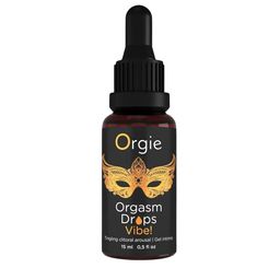 Klitoris-Tropfen "Orgasm Drops Vibe!" für mehr Stimulation | Wärmend-vibrierendes Gefühl | Orgie