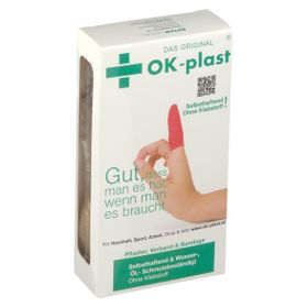 OK-plast Pflaster + Fingerverband 2,5 cm x 4,5 m