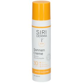 Siriderma Sonnencreme ohne Duft LSF30 - für empfindliche Haut, auch geeignet bei Neurodermitis