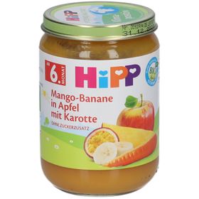 HiPP Mango-Banane in Apfel mit Karotte ab dem 6. Monat