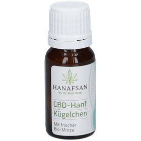 CBD Hanf Xylit Kügelchen mit frischer Bio Minze