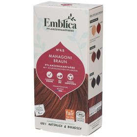 Emblica pflanzliche Haarfarbe 4.5 Mahagonibraun