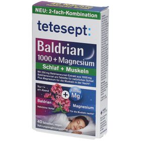 Tetesept Baldrian 1000 + Magnesium