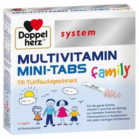 Doppelherz® system MULTIVITAMIN MINI-TABS Family mit Multivitamingeschmack