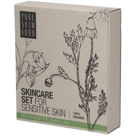 PURE SKIN FOOD Bio Skincare Set empfindliche Haut