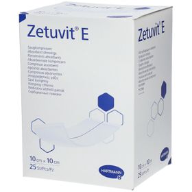 HARTMANN Zetuvit® E Stérile 10 x 10cm 413770