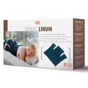 Linum Anatomic by SISSEL Leinsamenkompresse, blau