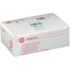 NOBA Rudapor® Fixierpflaster ohne Seitenscheiben 9,14 m x 2,50 cm 12 Stück