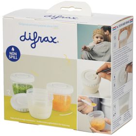 difrax® Behälter für Muttermilch und Babynahrung