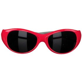 Sonnenbrille für Kinder Rot-Grau 4–12 Jahre