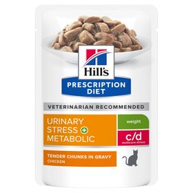 Hill's Prescription Diet c/d Multicare Stress + Metabolic Katzenfutter mit Huhn