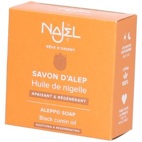 Najel Aleppo-Seife mit Schwarzkümmelöl – beruhigend & regenerierend