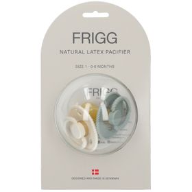 FRIGG Schnuller Rope Cream/Sage 0-6 Monate