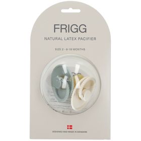 FRIGG Schnuller Rope Cream/Sage 6-18 Monate