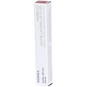 KORRES MORELLO Matte Lasting Lip Fluid - Nr. 58 Red Clay