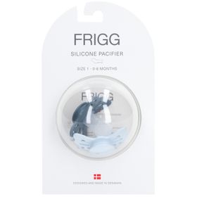 FRIGG Sucette und Silikon Schmetterling Schiefer - Blau 0-6 Mois