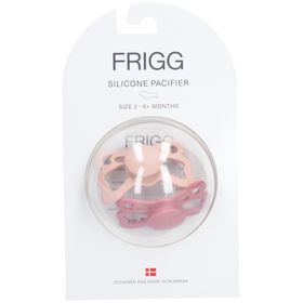 FRIGG Silikon Schnuller Schmetterling Blush - Zeder 6-18 Monate