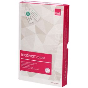 medi mediven cotton Kompressionsstrümpfe mit thermoregulierender bio Baumwolle