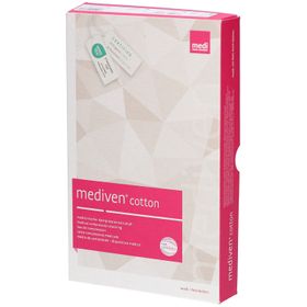 medi mediven cotton Kompressionsstrümpfe mit thermoregulierender bio Baumwolle