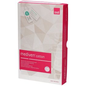 medi mediven cotton Kompressionsstrümpfe mit thermoregulierender bio Baumwolle