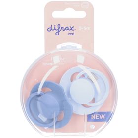 Difrax Dynamischer Fopspeen 0-6M Prime Baby Blau/Blue