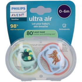 Philips Avent Schnuller +0m Air Schnecke/Hund