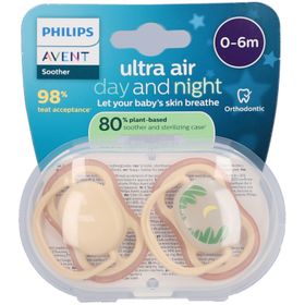 Philips Avent Schnuller +0m Air Nacht/Tag