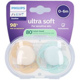 Philips Avent Schnuller +0 Monate, Soft, neutral
