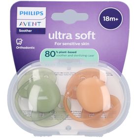 Philips Avent Schnuller +18 Monate Soft Terrakotta/Khaki