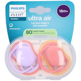 Philips Avent Schnuller +18 Monate Air lila/fuchsia