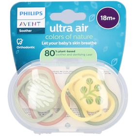 Philips Avent Schnuller +18 Monate Air, Minze/Elfenbein, Design