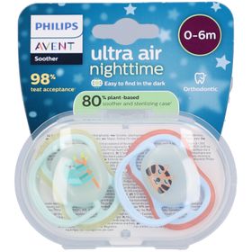 Philips Avent Schnuller +0m Air Faulpelz/Löwe