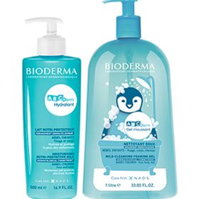 BIODERMA ABCDerm Hydratant + Schäumendes Reinigungsgel