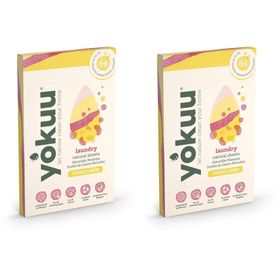 YOKUU® Natürliche Waschmittelblätter Frischer Leinen