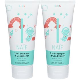 NAIF® Kids 2 in 1 Shampoo & Conditioner