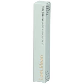 i.am.klean Nachfüllbare Mascara Pure Definition Braun Nachfüllpackung