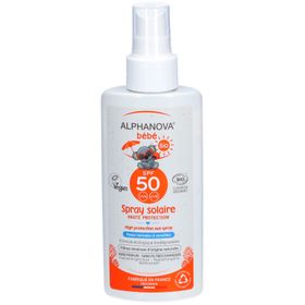 ALPHANOVA® bébé Sonnenspray für Babys LSF 50