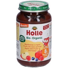 Holle Bio Waldbeeren in Apfel ab dem 8. Monat
