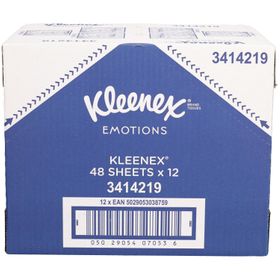 Kleenex Kosmetiktücher Collection Würfel 12x48 Tücher 3-lagig